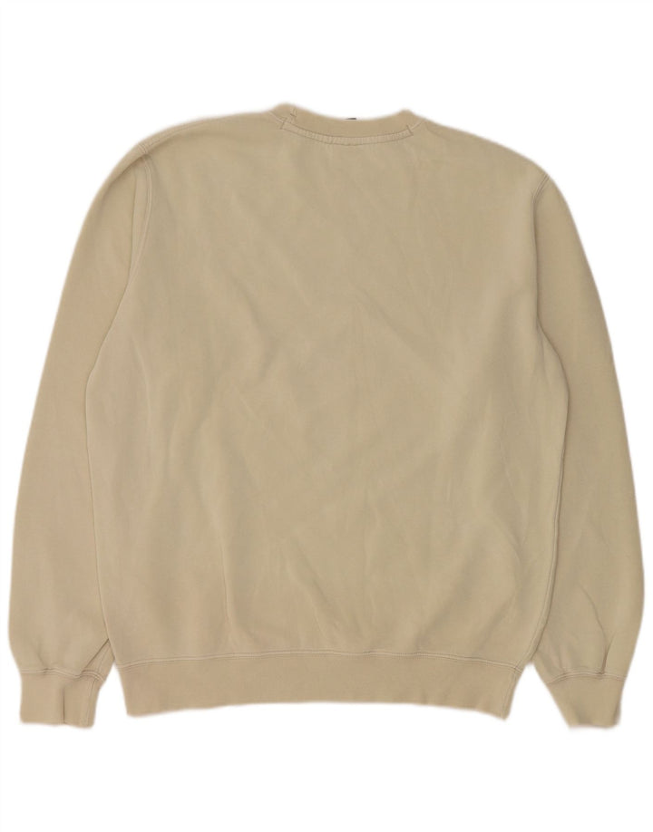 Champion Mens Sweatshirt Jumper Large Beige