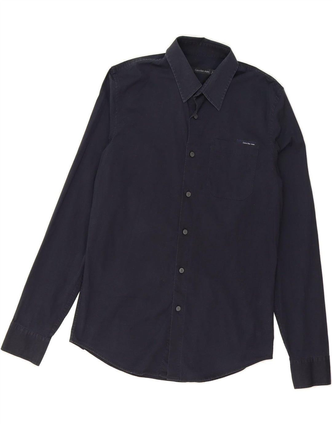 CALVIN KLEIN JEANS Mens Shirt Small Black Cotton Vintage Calvin Klein Jeans and Second-Hand Calvin Klein Jeans from Messina Hembry 
