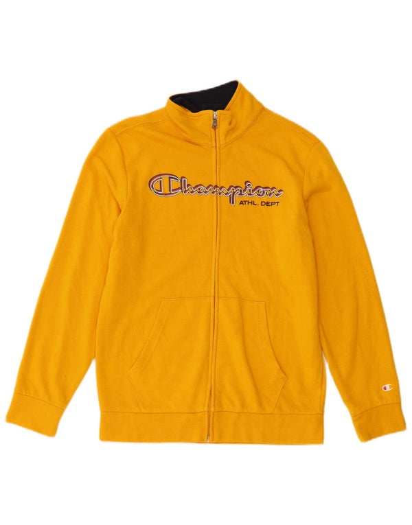 Champion Boys Graphic Tracksuit Top Jacket 11-12 Years Large  Yellow