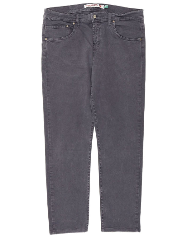 Carrera Mens 717 Slim Jeans W36 L30 Grey Cotton