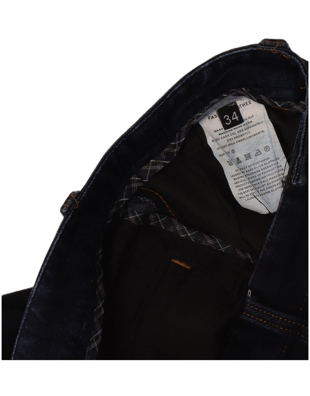 Tommy Hilfiger Mens Capri Jeans W34 L22 Navy Blue
