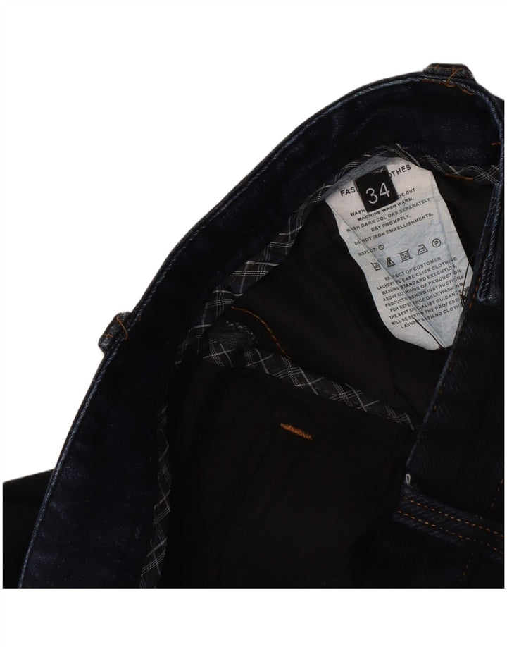 Tommy Hilfiger Mens Capri Jeans W34 L22 Navy Blue