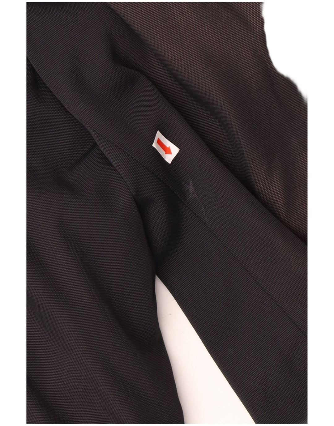 BURBERRY Mens Overcoat UK 40 Large Black Polyamide Classic