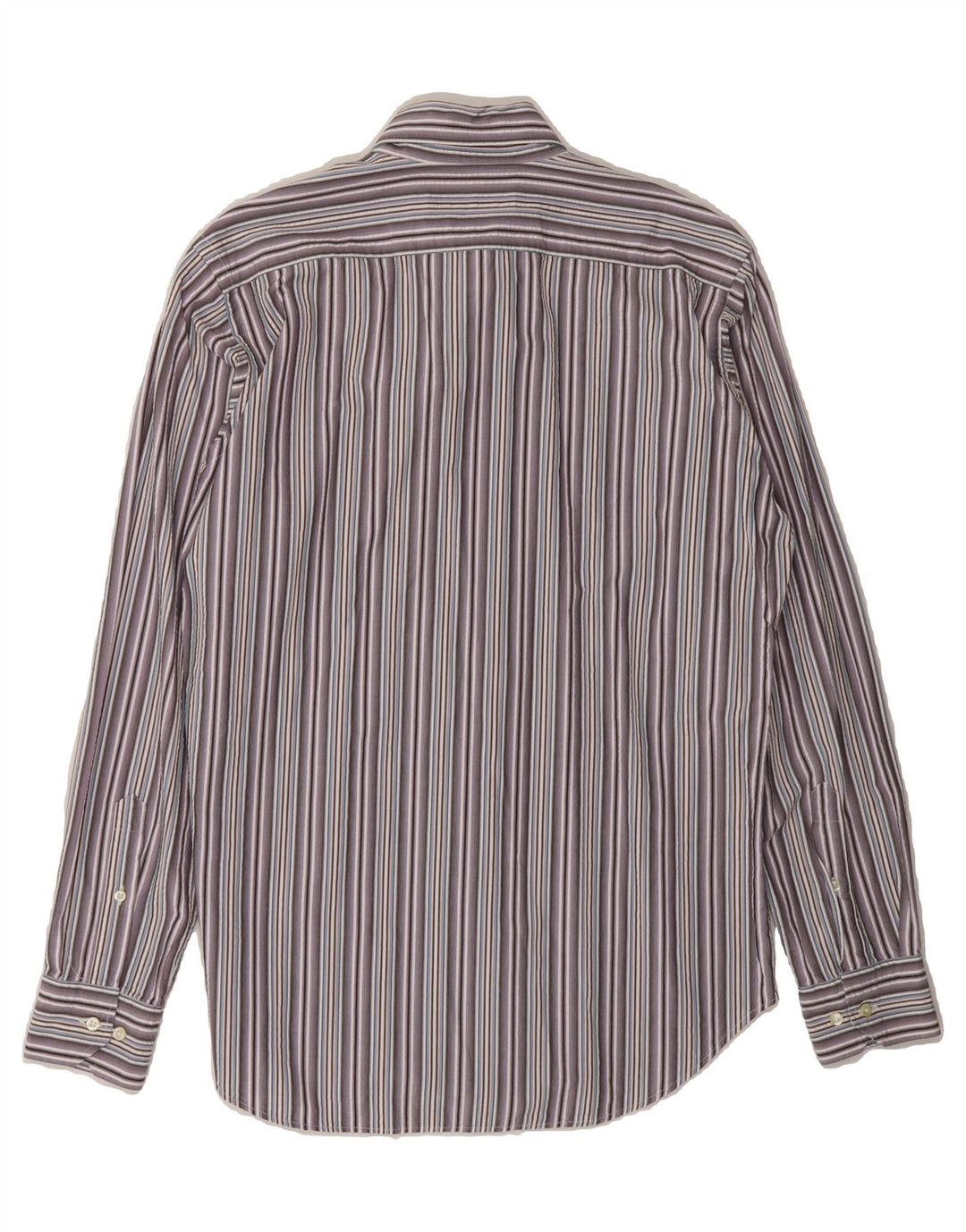 ETRO Mens Slim Fit Shirt Size 40 Medium Purple Striped Vintage Etro and Second-Hand Etro from Messina Hembry 