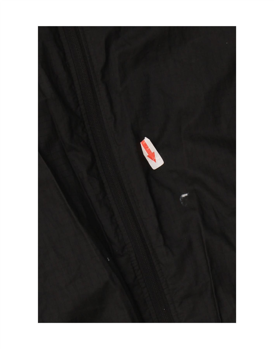 Nike Womens Hooded Rain Jacket UK 14 Medium Black Polyester