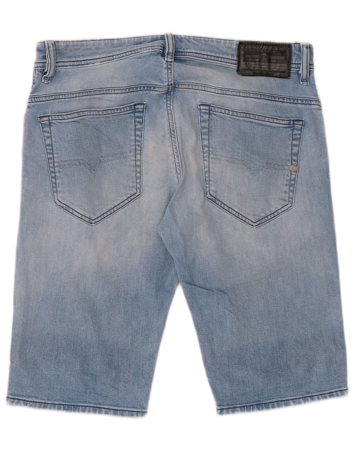 DIESEL Womens Denim Shorts W29 Medium Blue Cotton