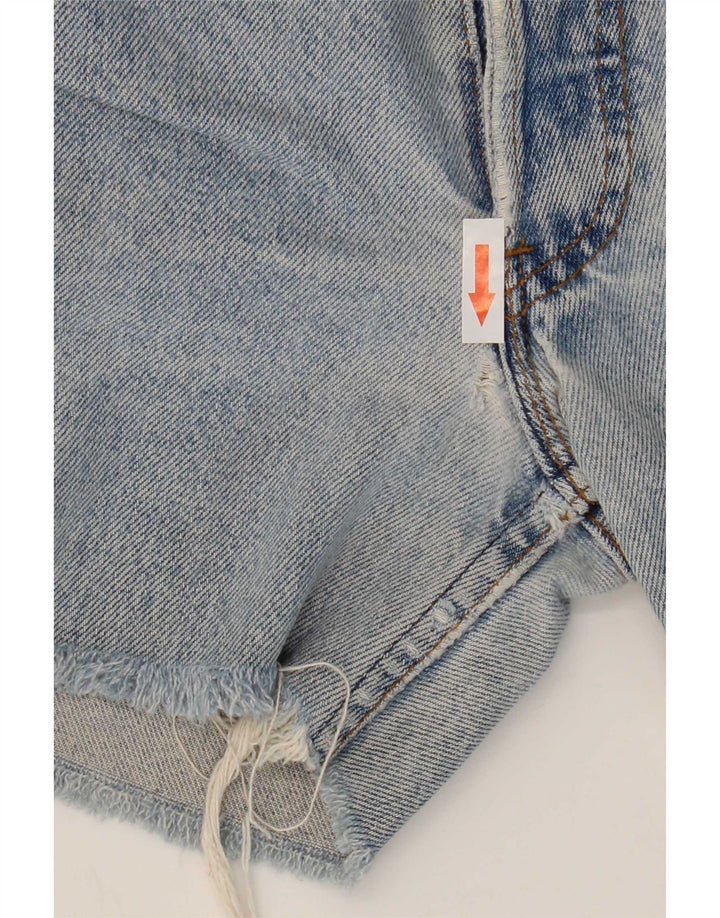 Levi's Womens Denim Shorts W28 Medium Blue