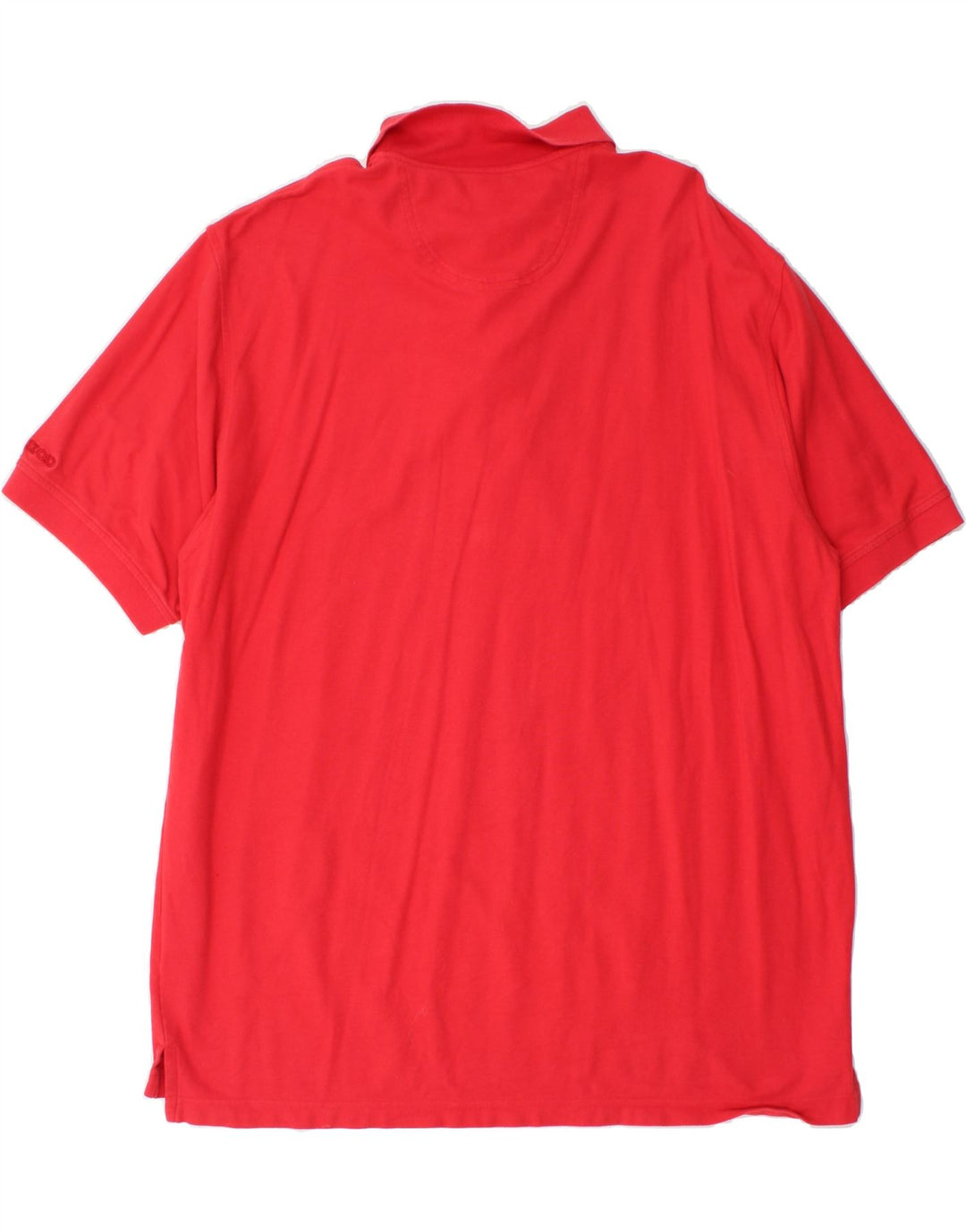IZOD Mens Polo Shirt XL Red Cotton Vintage Izod and Second-Hand Izod from Messina Hembry 