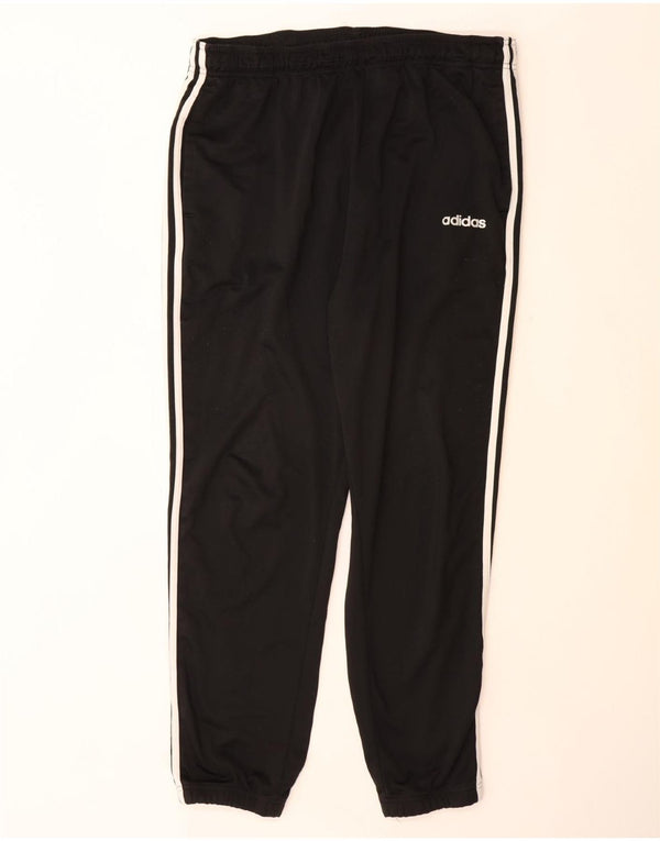 ADIDAS Mens Tracksuit Trousers Joggers XL  Black Polyester