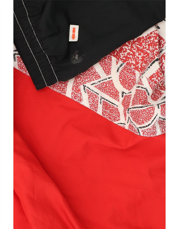 Ellesse Mens Tracksuit Top Jacket 2XL Red Colourblock Polyester