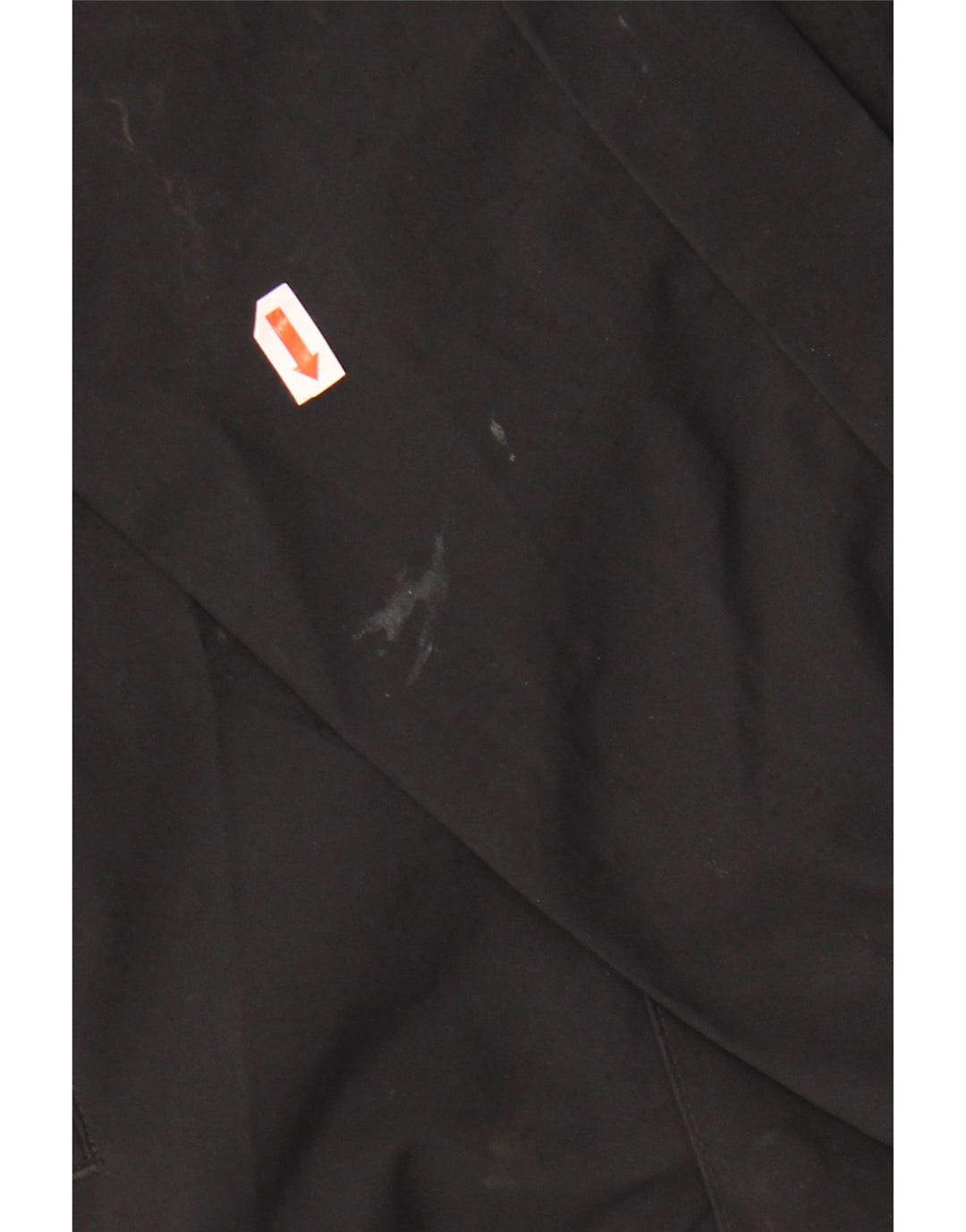 ADIDAS Boys Hooded Windbreaker Jacket 9-10 Years Black Polyester