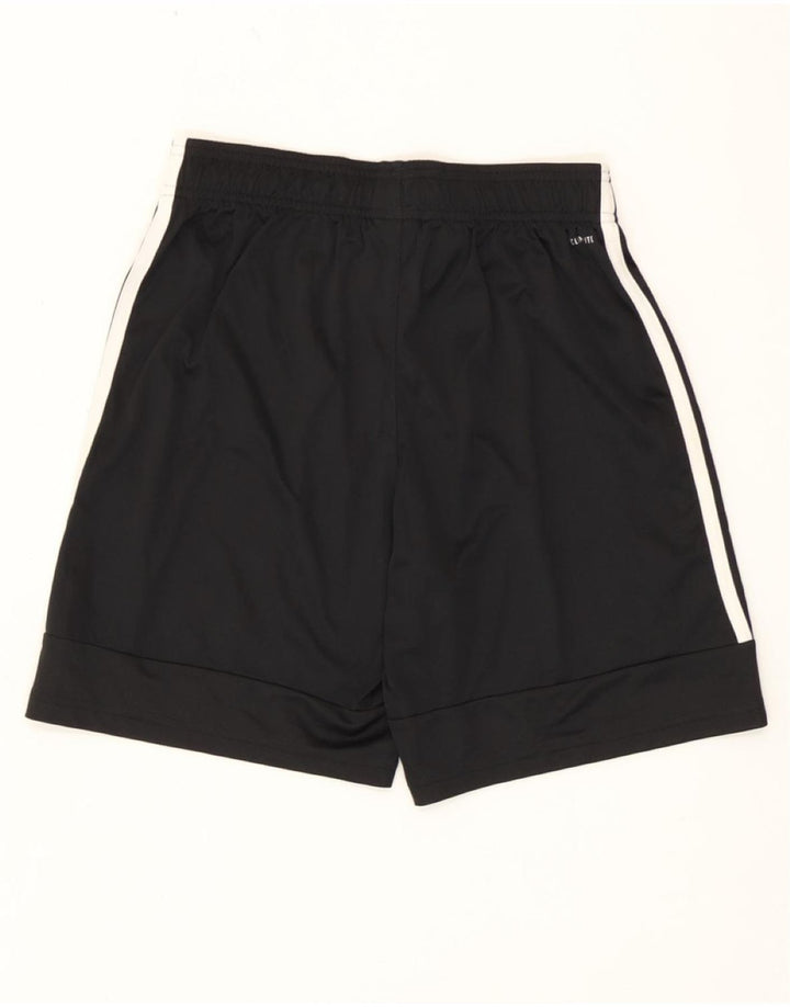 Adidas Boys Sport Shorts 13-14 Years Black Polyester