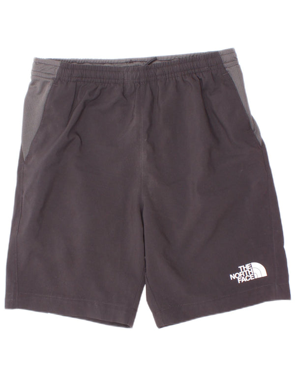 The North Face Boys Sport Shorts 11-12 Years Large Grey Colourblock