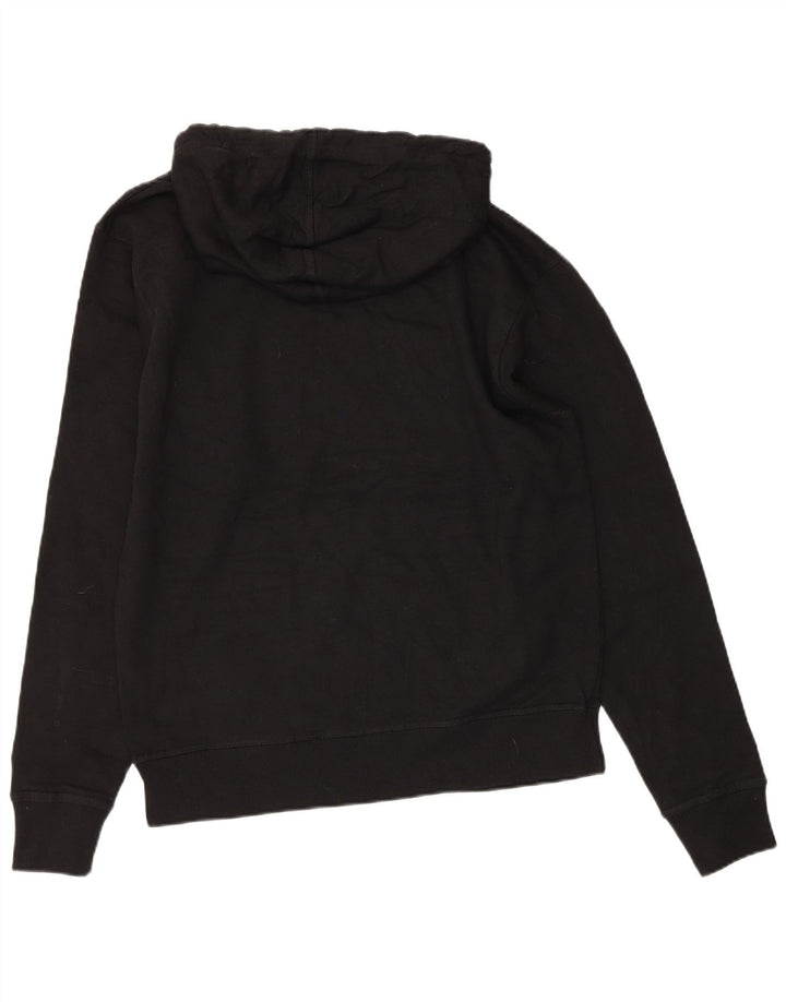 CHAMPION Mens Hoodie Jumper Medium Black Cotton