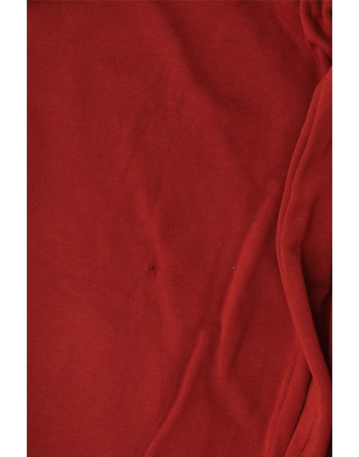 Hugo Boss Mens Sweatshirt Jumper XL Maroon Cotton