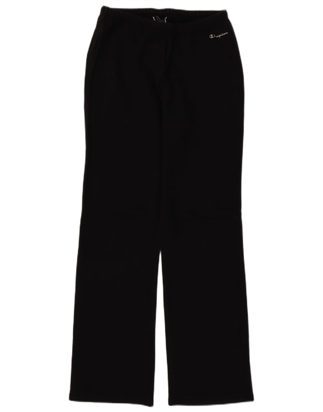 Champion Womens Tracksuit Trousers UK 12 Medium Black Cotton