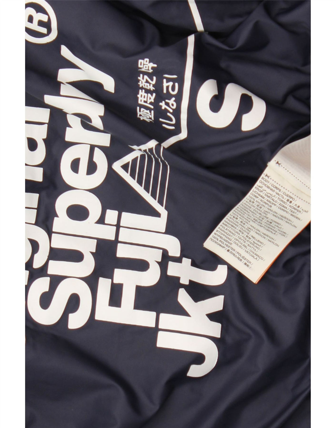 SUPERDRY Womens Padded Jacket UK 10 Small Blue Polyester