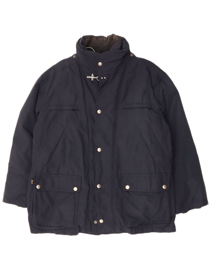 Fay Mens Ema Utility Jacket UK 40 Large Navy Blue