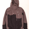 Helly Hansen Mens Hooded Ski Jacket UK 36 Small Grey Colourblock Polyamide