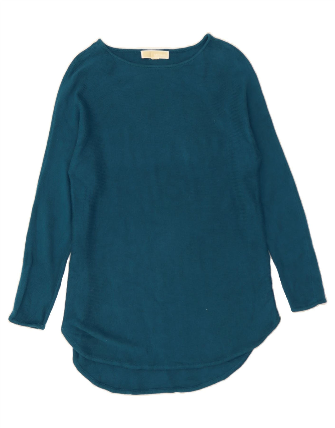 MICHAEL KORS Womens Boat Neck Jumper Sweater UK 12 Medium Blue Vintage Michael Kors and Second-Hand Michael Kors from Messina Hembry 