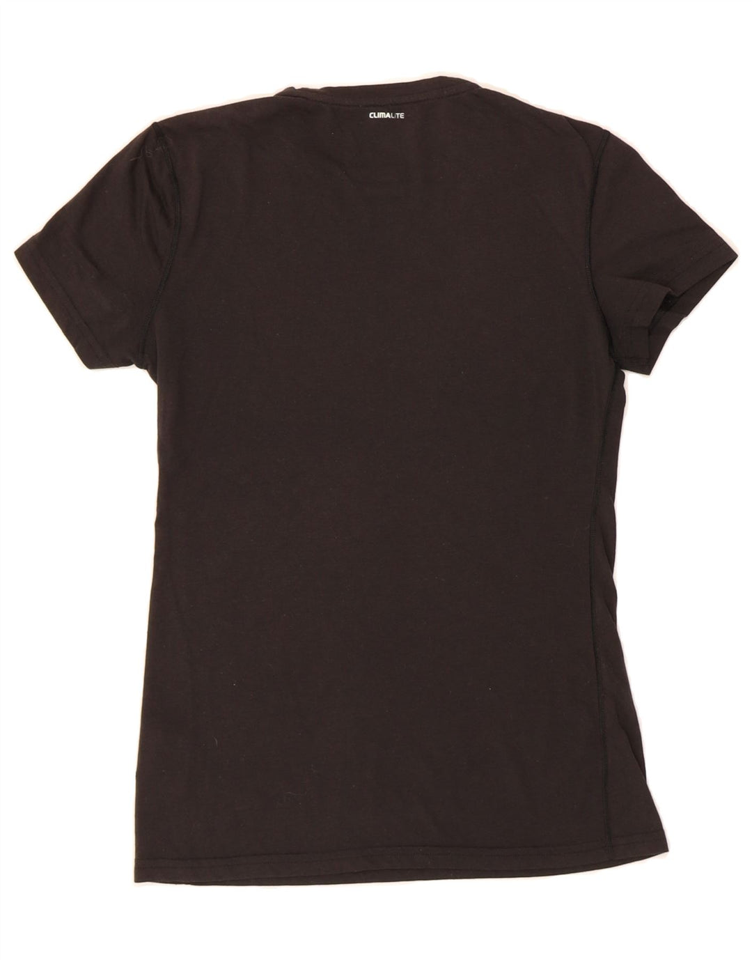 ADIDAS Womens Climalite T-Shirt Top UK 10 Small Black Polyester Vintage Adidas and Second-Hand Adidas from Messina Hembry 