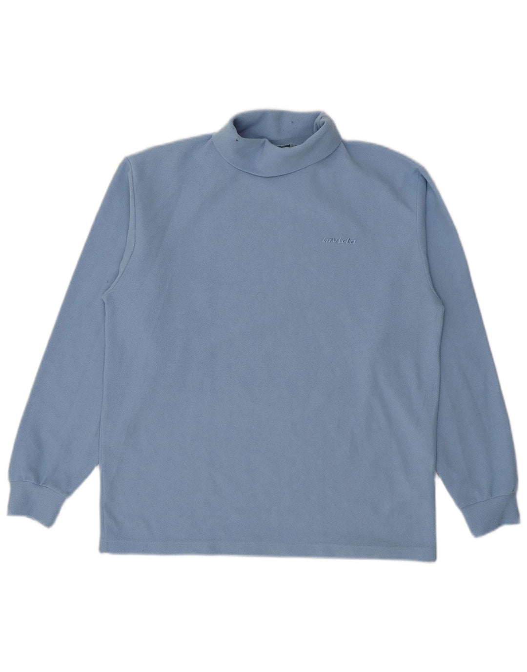 Invicta Mens Fleece Jumper Small Blue Polyester