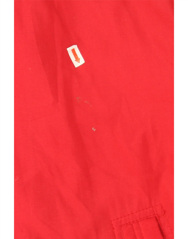 Polbot Mens Loose Fit Padded Jacket UK 38 Medium Red Polyester