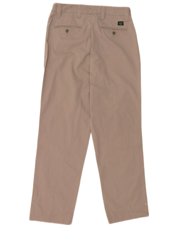 Dockers Mens Khakis Regular Fit Chino Trousers W34 L29 Grey Cotton