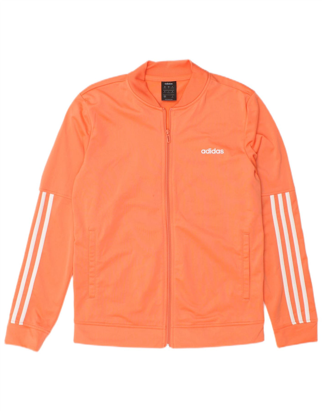 ADIDAS Womens Full Tracksuit UK 12/14 Medium  Orange Polyester