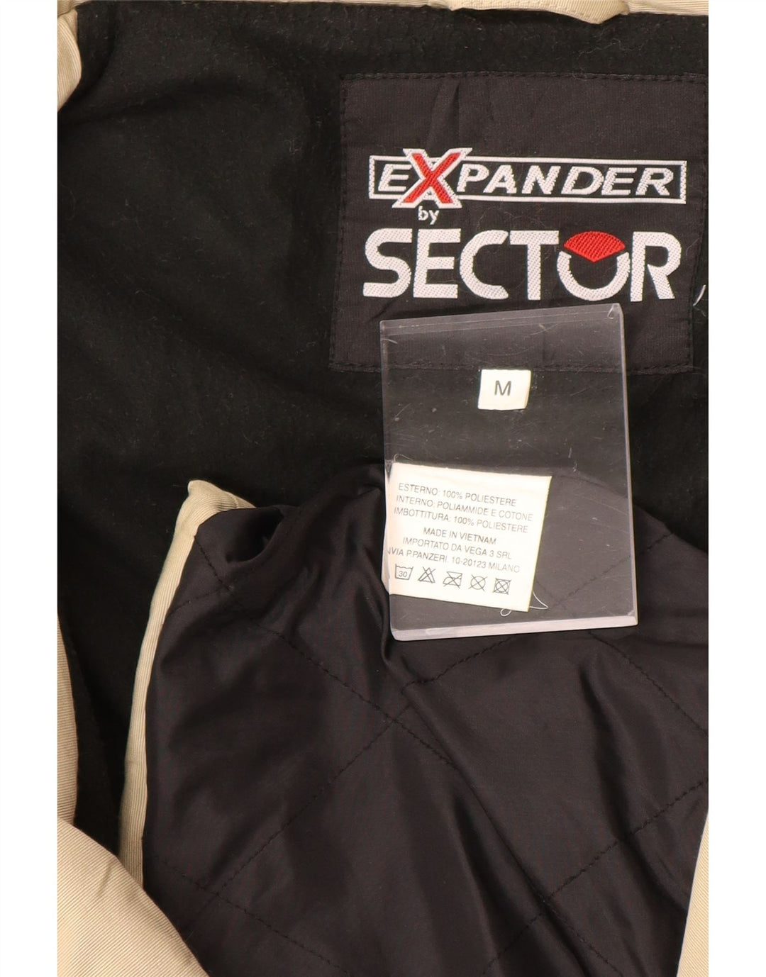 EXPANDER BY SECTOR Mens Utility Jacket UK 38 Medium Beige Polyester