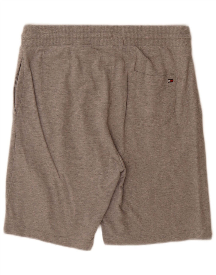 Tommy Hilfiger Mens Sport Shorts Medium  Grey Flecked Cotton
