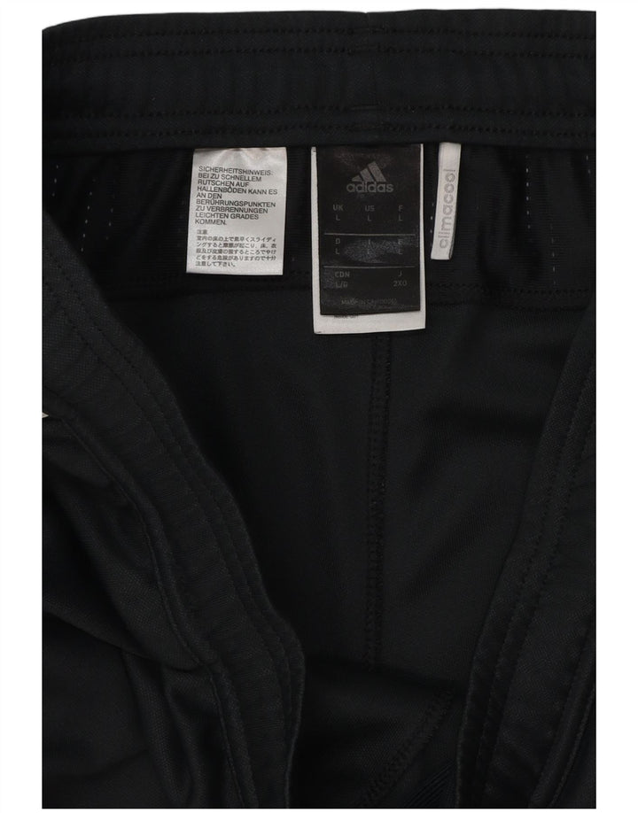 Adidas Mens Climacool Tracksuit Trousers Large Black Polyester