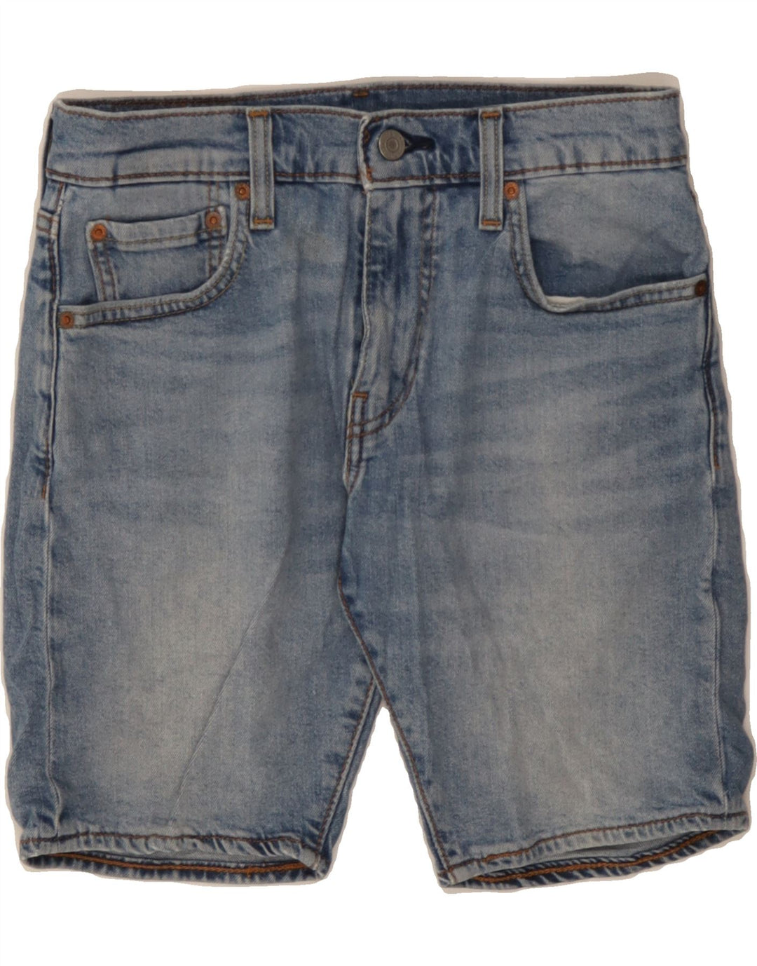 LEVI'S Mens Denim Shorts W29 Small Blue Cotton Vintage Levi's and Second-Hand Levi's from Messina Hembry 