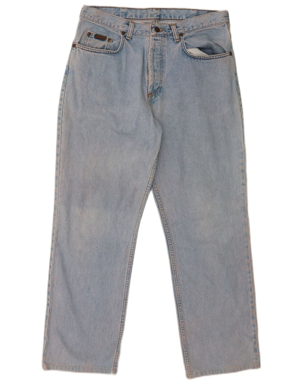 Wrangler Mens Tapered Jeans W32 L29 Blue