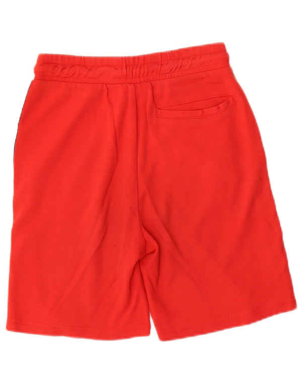 Fila Girls Graphic Sport Shorts 9-10 Years Red Colourblock Cotton