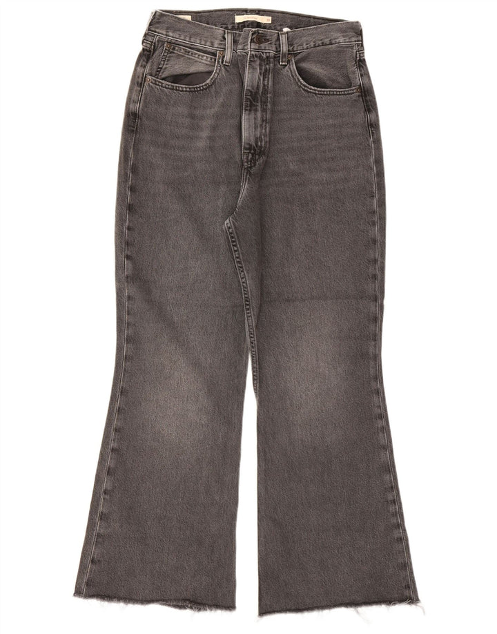Levi's Womens High Rise Flared Jeans  W30 L26 Grey Cotton