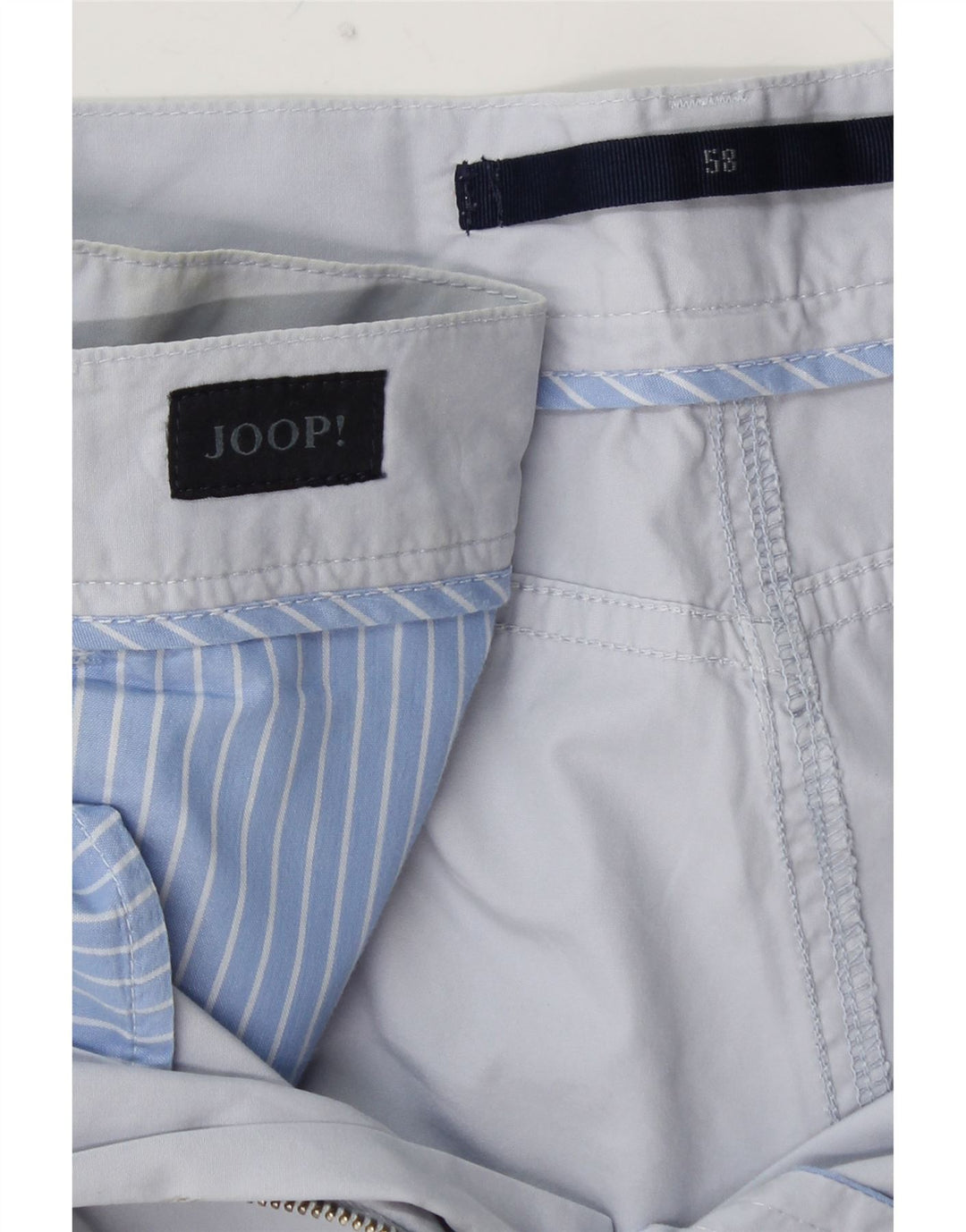 JOOP Mens Straight Casual Trousers IT 58 4XL W40 L28 Blue