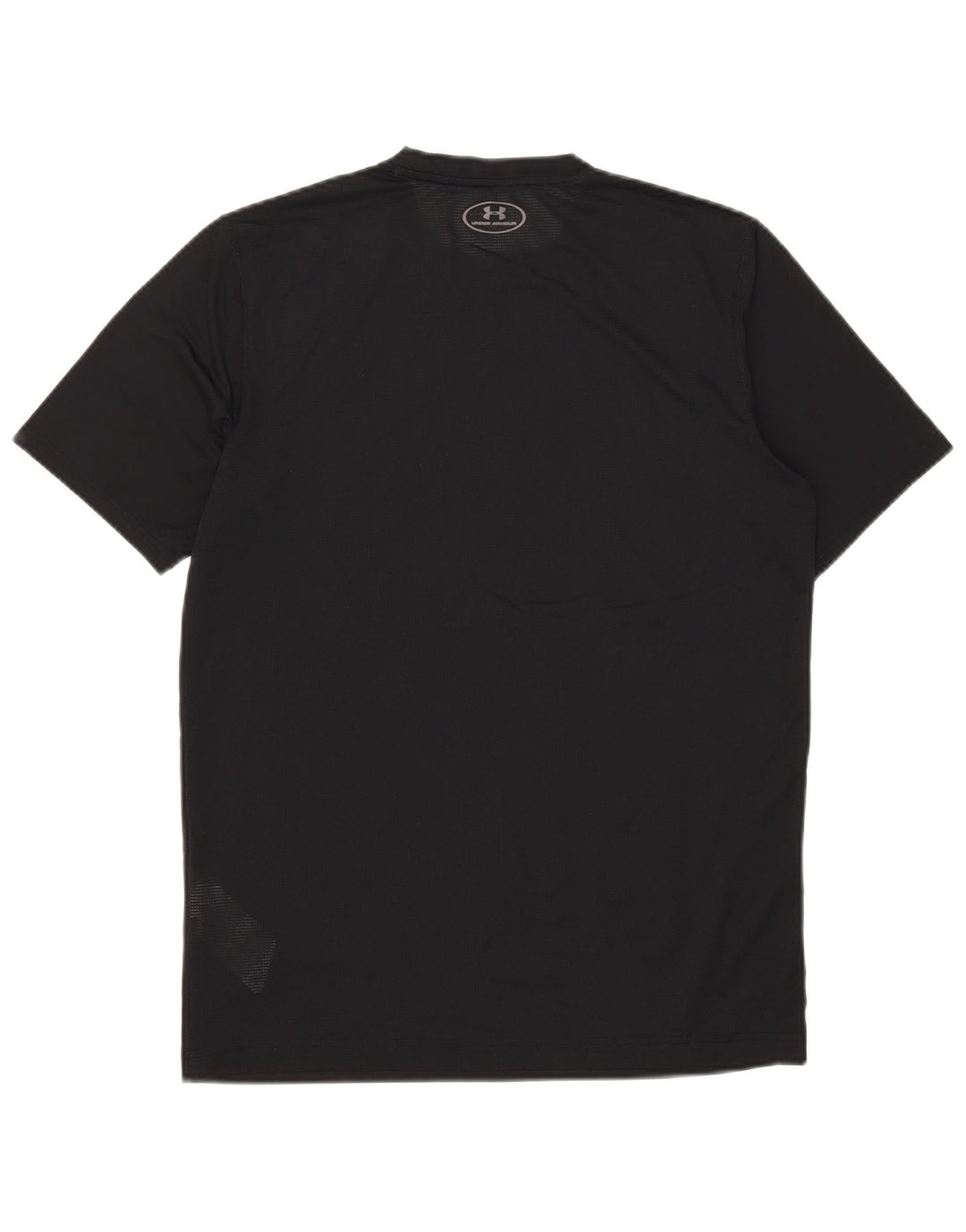 Under Armour Mens Heat Gear T-Shirt Top Medium Black Polyester