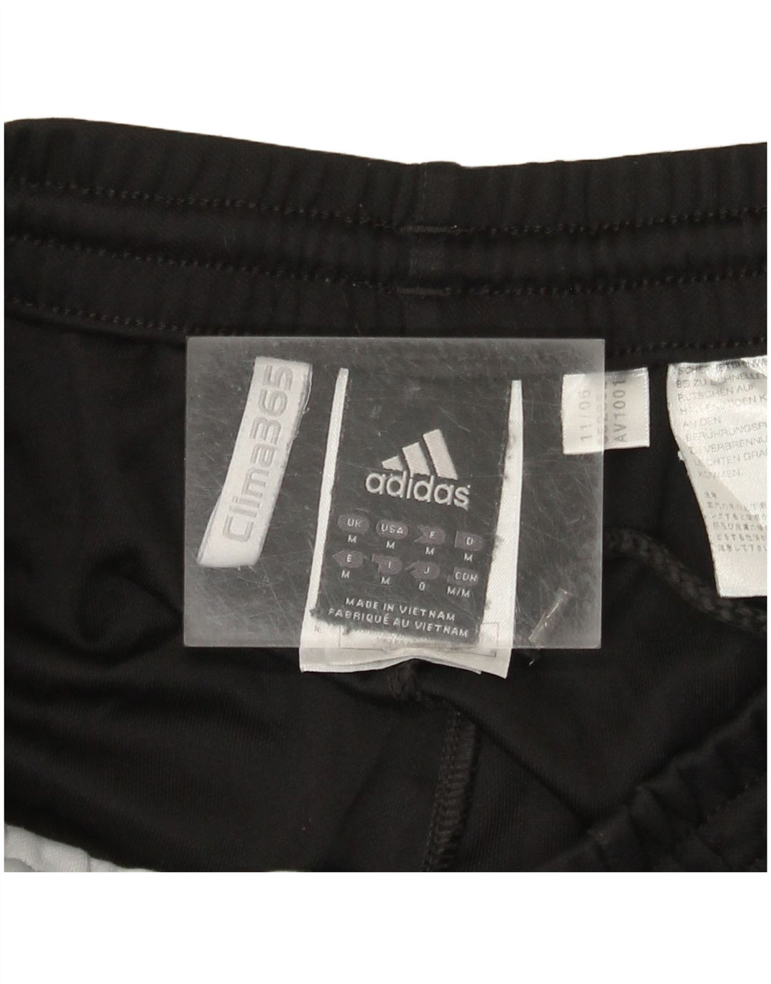 ADIDAS Mens Clima 365 Graphic Tracksuit Trousers Medium  Black Colourblock