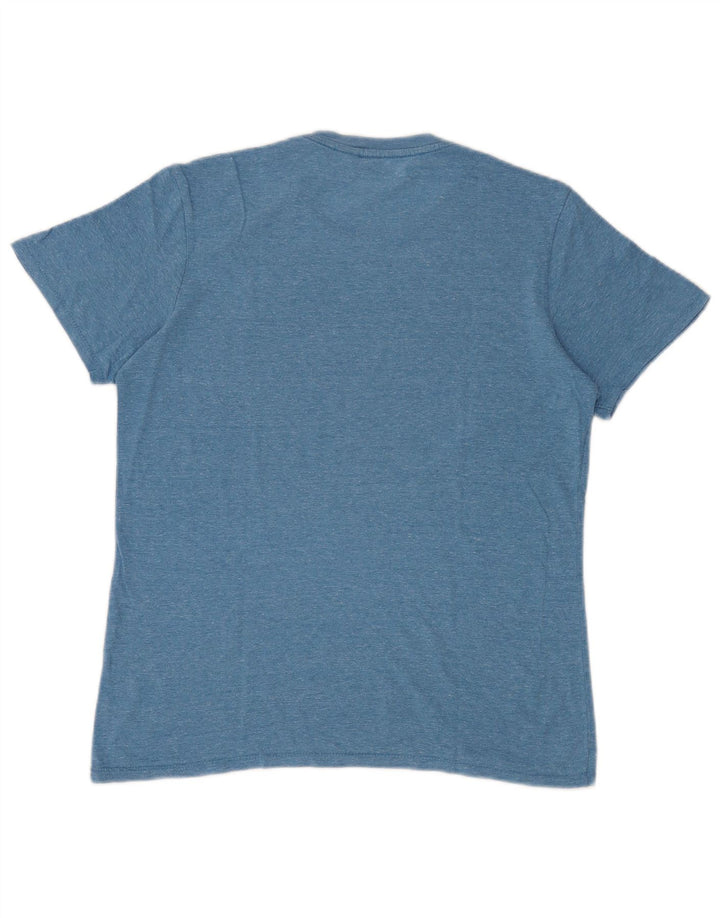 Levi's Mens Graphic T-Shirt Top Small Blue Flecked