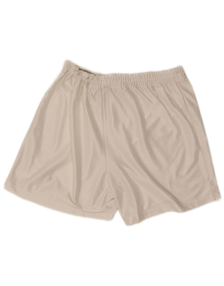 Nike Mens Sport Shorts UK 42/44 Large White Polyester