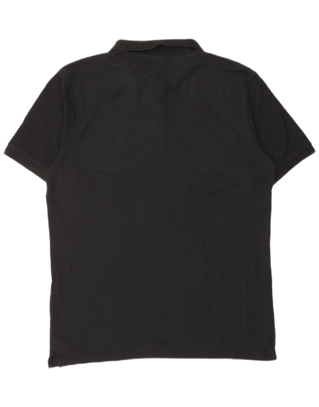 STARTER Mens Polo Shirt XL Black Cotton