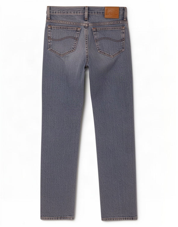 Lee Mens Straight Jeans W30 L32 Blue Cotton