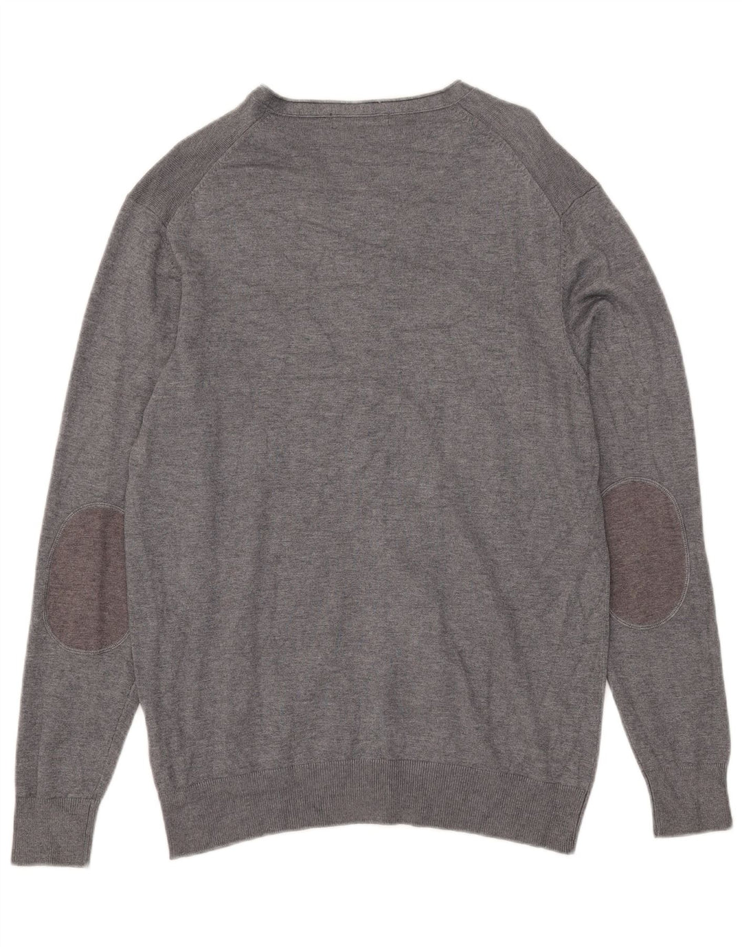 Pierre Cardin Mens Cardigan Sweater Large Grey Viscose