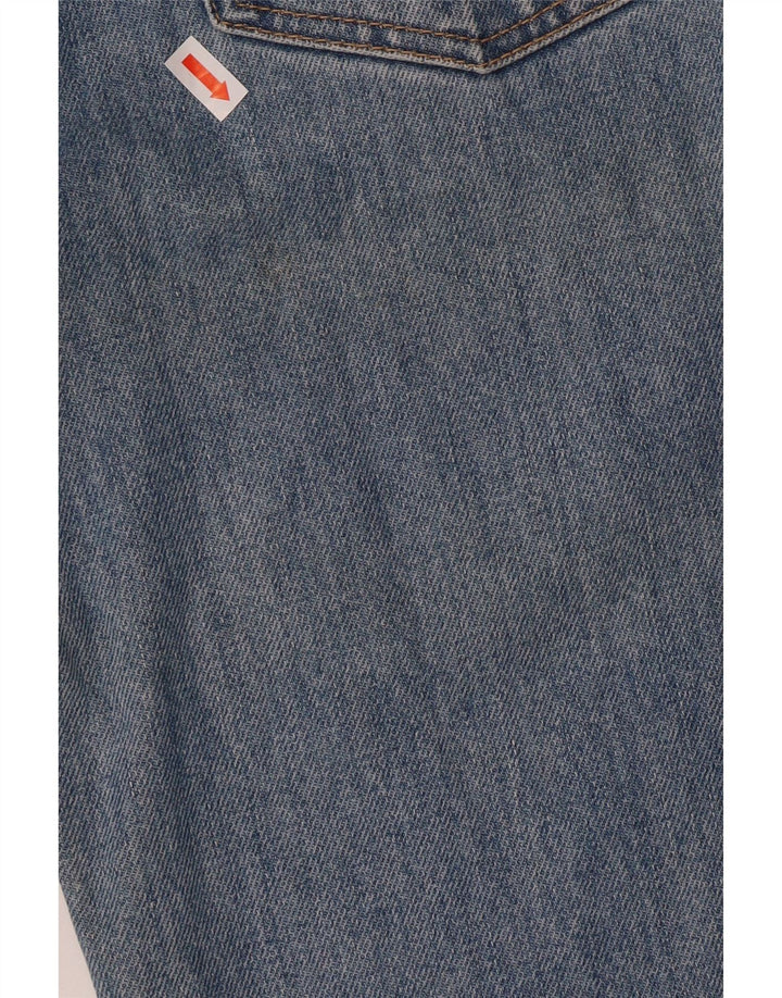 RIFLE Womens Straight Jeans W29 L34 Blue Cotton