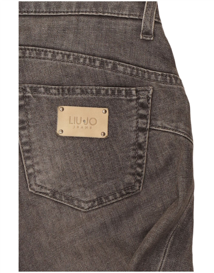 LIU JO Womens Skinny Jeans W30 L30 Grey