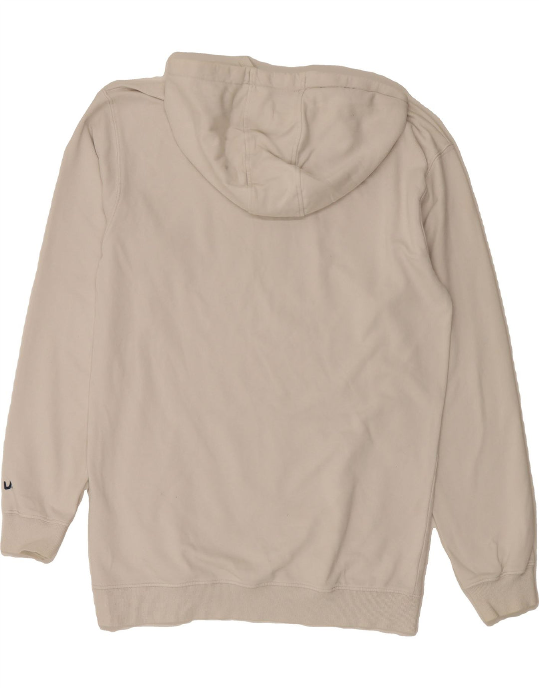 FILA Mens Graphic Hoodie Jumper Medium White Cotton Vintage Fila and Second-Hand Fila from Messina Hembry 