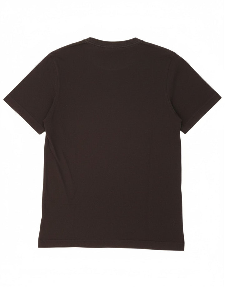 NIKE Mens Graphic T-Shirt Top Small Black Cotton