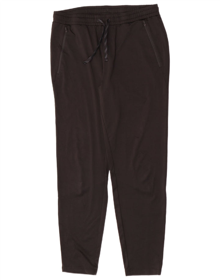 Mountain Warehouse Mens Tracksuit Trousers Large  Black Polyester
