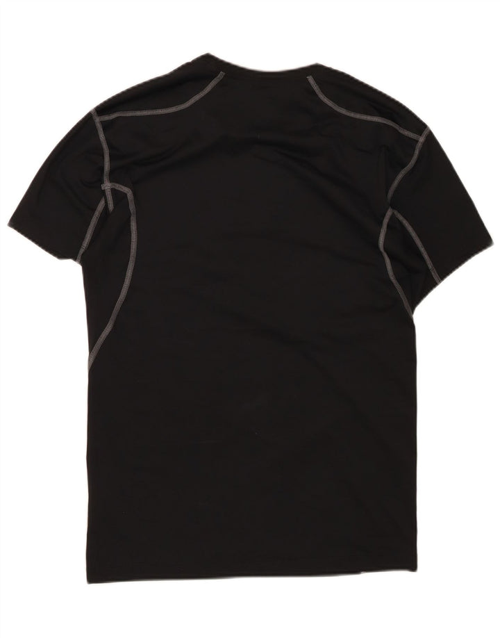 NIKE Womens T-Shirt Top UK 47/48 2XL Black Polyester